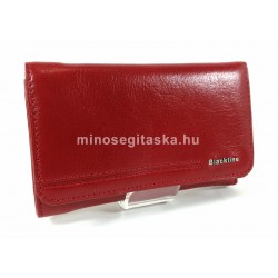 BLACKLINE RF védett, piros női pénztárca W8627-3