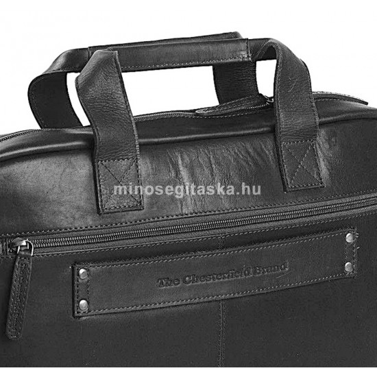 Chesterfield CALVI fekete, két fogós laptoptartós táska C40-1033-00