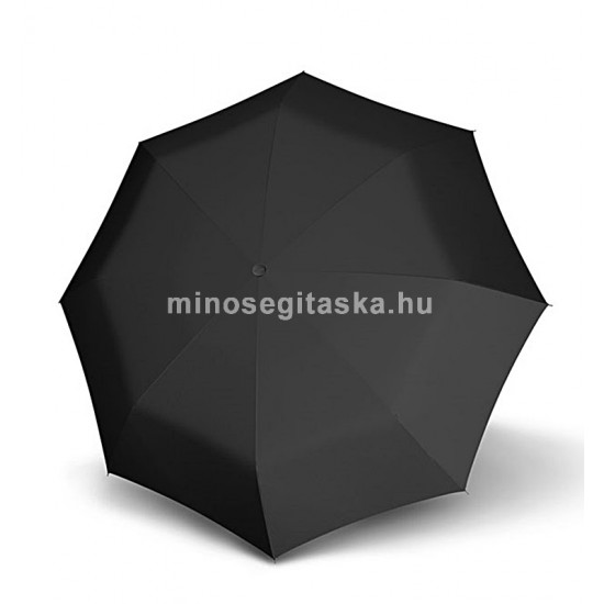 Doppler FIBER Big Mini fekete fa betétes nyelű férfi  esernyő D-72066B