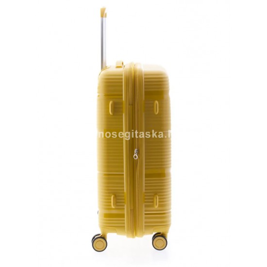 Gladiator BIONIC négykerekű bővíthető közepes bőrönd  több színben M-0811