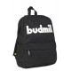 Budmil 23 fehér feliratos fekete hátizsák 10110261/S4