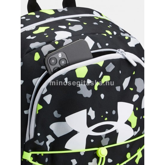 Under Armour Hustle Sport laptoptartós hátizsák-Fekete, zöld-fehér-szürke mintás UA1364181-731