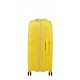 American Tourister STARVIBE négykerekű bővíthető citromsárga közepes bőrönd 146371-A031