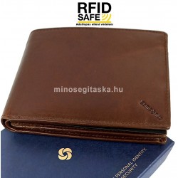 Samsonite  VEGGY nagy RFID védett barna pénz és irattartó tárca 144477-1251