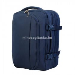 BONTOUR kék, három részes, bővíthető, kézipoggyász méretű utazó hátizsák BO2117