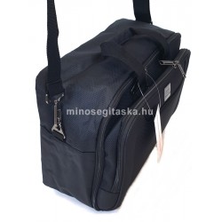 Touareg 2 részes, fekete színű, M bőrönd-fedélzeti táska szett 23 TG6494-2db szett,M-táska