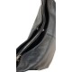 Rialto fekete, fém zippes három részes íves divattáska RX434R-DO03