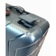 Touareg MATRIX csatos négykerekű metálzöld közepes bőrönd BD28-metálzöld M