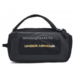 Under Armour Contain Duo SM, kis hátizsákká alakítható sporttáska-Fekete.-fehér  UA1381920-001