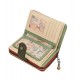 Anekke PEACE AND LOVE Camel közepes, RFID védett, két oldalas, kivehető kártyatartós pénz és irattárca 38809-909