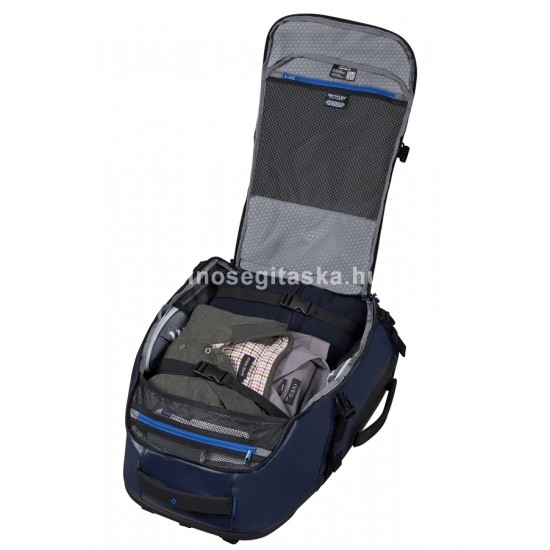 Samsonite ECODRIVER 17,3"-os laptoptartós, USB kimenetes, sötétkék utazó hátizsák M 55l 142897-2165
