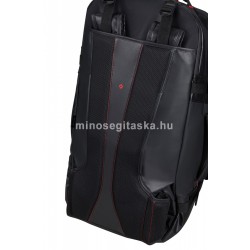 Samsonite ECODRIVER 17,3"-os laptoptartós, USB kimenetes, fekete utazó hátizsák M 55l 142897-1041