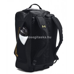 Under Armour Contain Duo MD, közepes hátizsákká alakítható sporttáska-Fekete.-arany  UA1381919-001