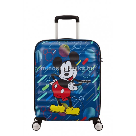 American Tourister WAVEBREAKER Disney FUTURE POP MICKEY négykerekű kabinbőrönd 85667-9845