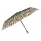 Doppler Nature Magic khakizöld, bézs-púder ágacskal mintás automata  női esernyő D-7441365NIN