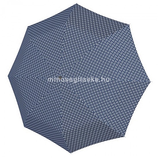 Doppler Carbonsteel Magic Minimal kék-fehér automata női esernyő D-744865MI03