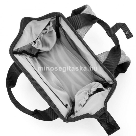 Reisenthel ALLROUNDER R szürke cirmos-fekete, 2in1 táska-hátizsák JR7052