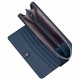 Samsonite EVERY-TIME 2.0 nagy áfonyakék RFID védett körzippes, irattartós női pénztárca 149546-B043