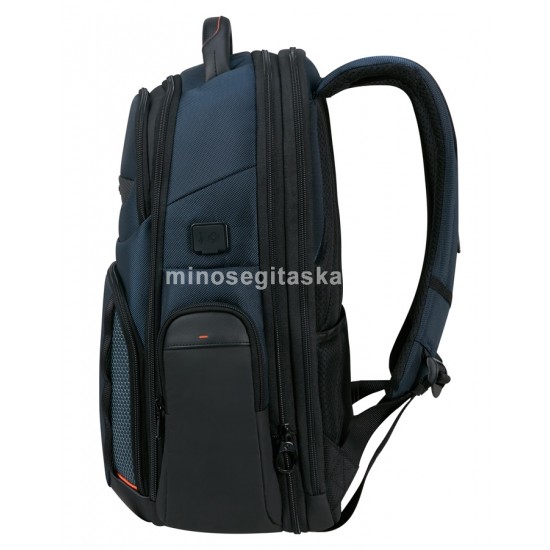 Samsonite  PRO-DLX 6.0 kék-narancs bővíthető,laptoptartós hátizsák 15,6" 150031-A304