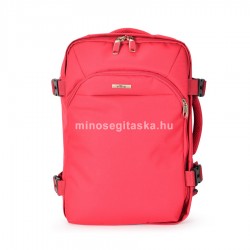 BONTOUR piros, kézipoggyász méretű utazó hátizsák BO2115