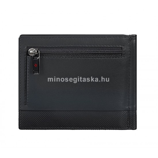 Samsonite PRO-DLX 6 RFID védett fekete, csapópántos dollár pénztárca 147797-1041