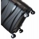 BONTOUR FLOW fekete közepes bőrönd M
