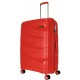 BONTOUR FLOW piros négykerekű, három részes bőrönd szett S,M,L
