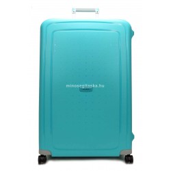 amsonite S'CURE négykerekű aqua blue csatos óriás  bőrönd  81cm 59244-1012