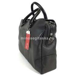 Giudi széles, fekete, dísztűzött női irattartó táska G10664TAECOL-03