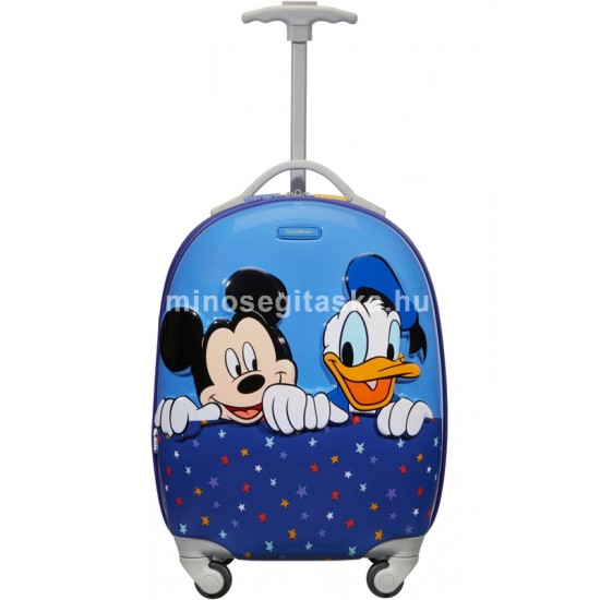 Samsonite DISNEY ULTIMATE 2.0 Mickeys-Donaldos négykerekű kabin bőrönd 46cm 140110-9550