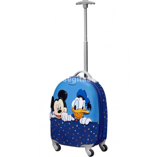 Samsonite DISNEY ULTIMATE 2.0 Mickeys-Donaldos négykerekű kabin bőrönd 46cm 140110-9550